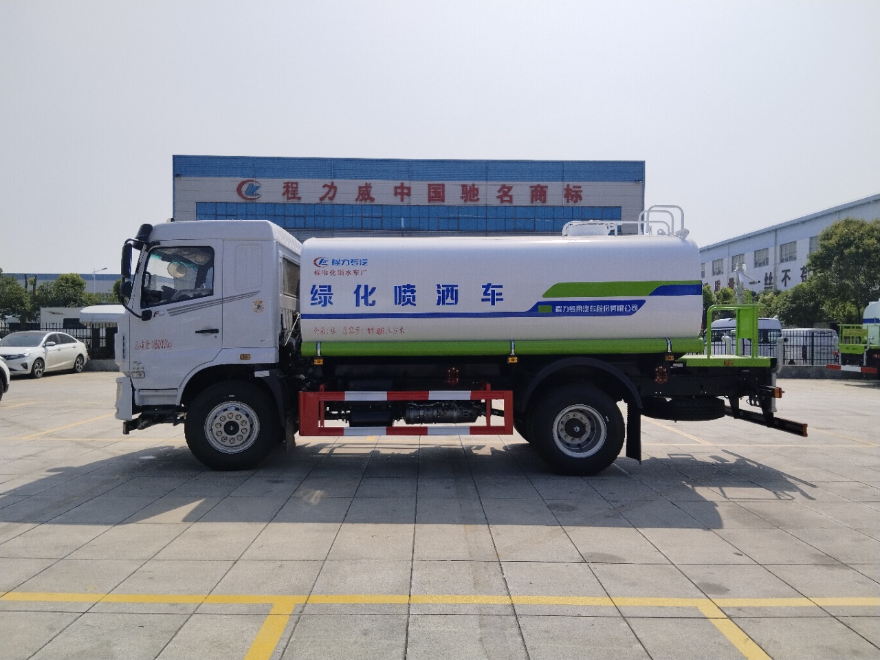 國六12方東風華神灑水車